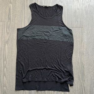 Rag & Bone tank top with printed black line, size S